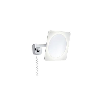 Paulmann LED Kosmetikspiegel Bela Mit Leuchtmittel IP44 3000K 260lm 230V 5,7W Chrom Weiß Spiegel 70468