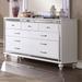 Derc Contemporary 2-piece 7-Drawer Dresser and Mirror Set by Furniture of America