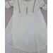 Free People Dresses | Free People Sheer Flowy Dress | Color: Cream/White | Size: Xs