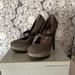 Jessica Simpson Shoes | Jessica Simpson 6 Platforms Grey Cheeta | Color: Gray | Size: 6