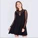 Urban Outfitters Dresses | Black Urban Outfitters Skater Dress | Color: Black | Size: Xs