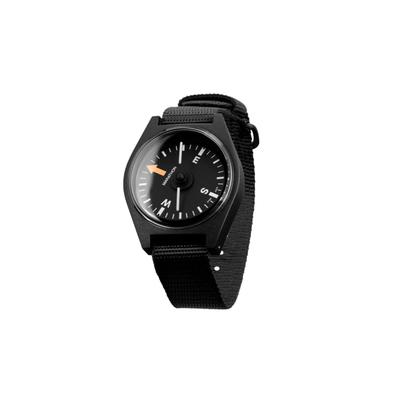 Marathon Unmounted Glow in the Dark Wrist Compass Black Dial Black Nylon Nato Strap CO194001