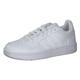 adidas Unisex Kids Hoops Trainers, Ftwr White/Ftwr White/Ftwr White, 10 UK