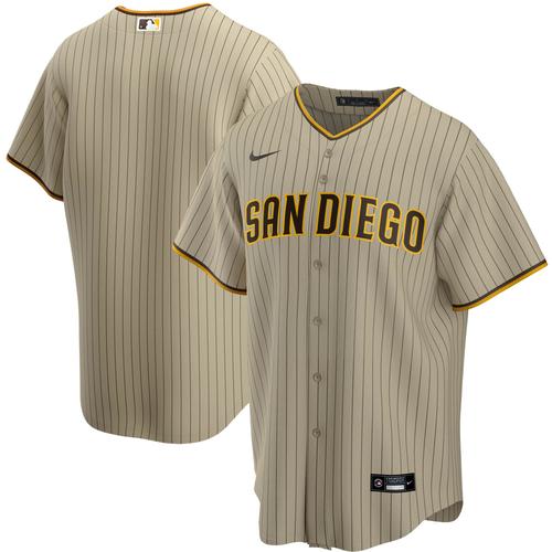 Hellbraunes alternatives San Diego Padres-Replika-Teamtrikot von Nike für Herren