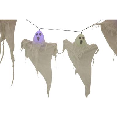 6-ft. Light Up Ghost Garland, Halloween Decoration...