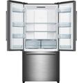 18-Cu. Ft Counter Depth 3-Door French Door Refrigerator, Stainless - Galanz GLR18FS5S16