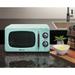 0.7-Cu. Ft. 700W Retro Countertop Microwave Oven in Mint Green - Magic Chef MCD770CM