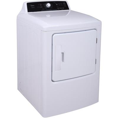 6.7-Cu. Ft. Impeller Top Load Electric Dryer in White - Midea MLE41N1AWW