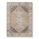 Brown/Gray 168 x 120 x 0.5 in Area Rug - LOOMY Hand-Knotted Wool Area Rug in Gray/Sand Wool | 168 H x 120 W x 0.5 D in | Wayfair LO-21-LEVI-10x14