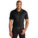 Port Authority K863 C-FREE Performance Polo Shirt in Deep Black size Small | Recycled Polyester