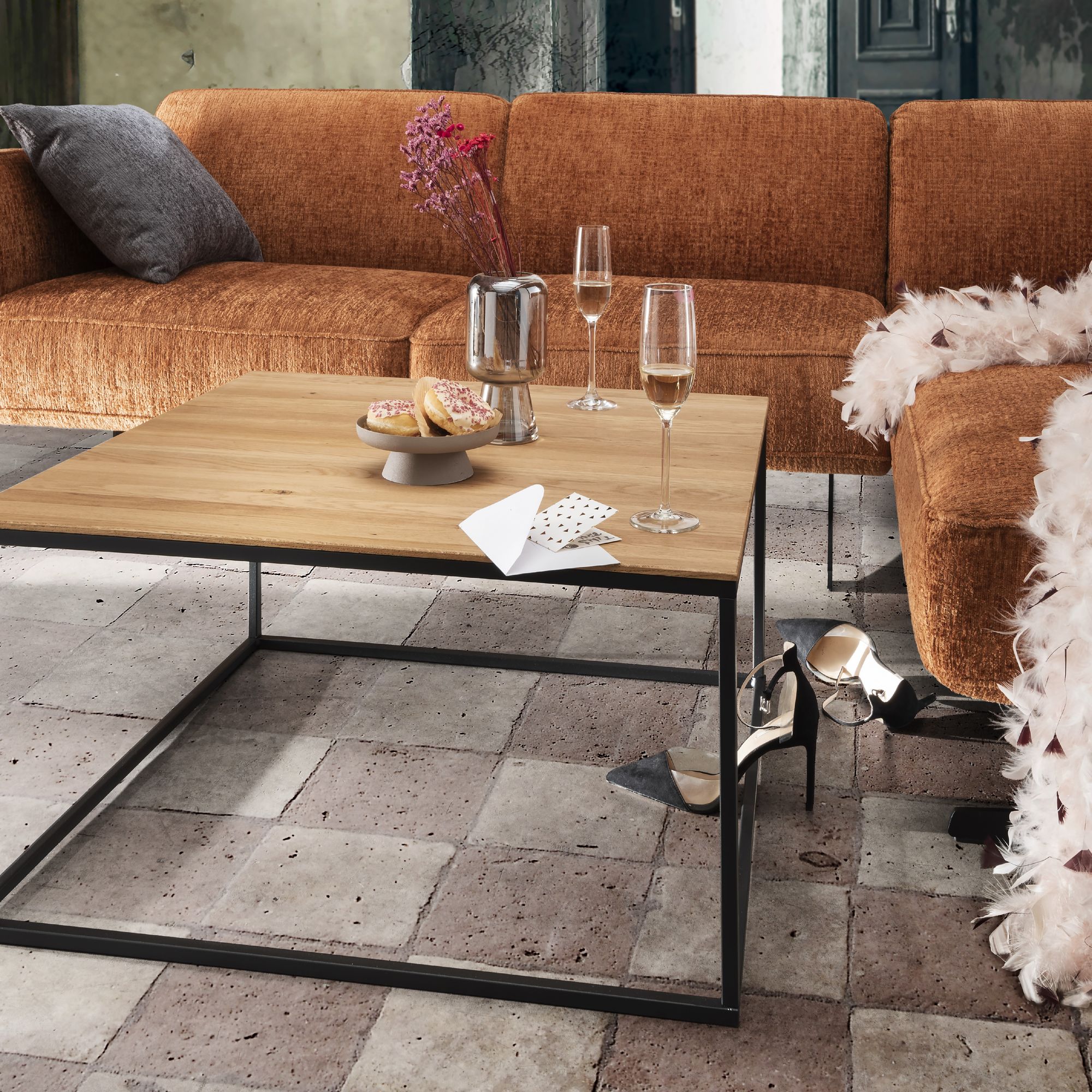 die Faktorei »Malu« Couchtisch 75x40x75 cm