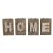 40" Rustic Farmhouse "HOME" Wall Art Decor - 15