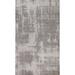 Distressed Look Abstract Wool Area Rug Hand-knotted Living Room Carpet - 7'11" x 11'2"