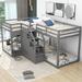 Andres Twin over Twin L-Shaped Bunk Bed