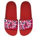 ISlide Los Angeles Angels Team Tie-Dye Motto Slide Sandals