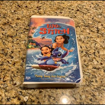 Disney Media | Disney Lilo And Stitch Vhs | Color: Blue/Orange | Size: Os