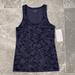 Athleta Tops | Athleta Navy And Black Work Out Tank Top. Fitted Stretchy Material, Size Small | Color: Black/Blue | Size: S