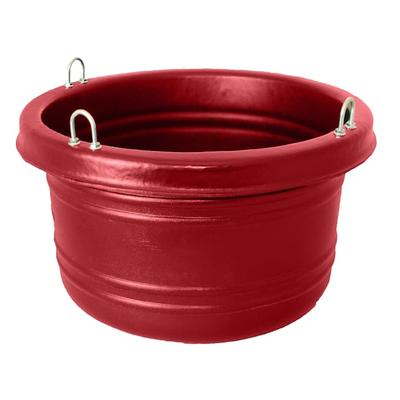 Horsemen's Pride Red Feed Tub for Horses, Large