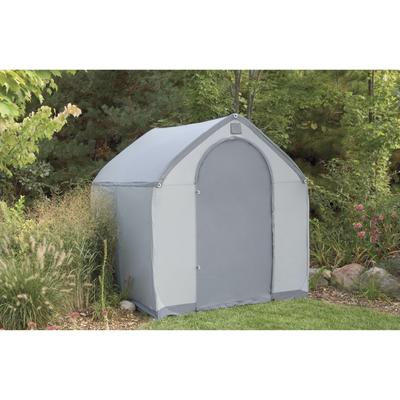 StorageHouse XL Portable Storage Shed by Flowerhouse in Gray