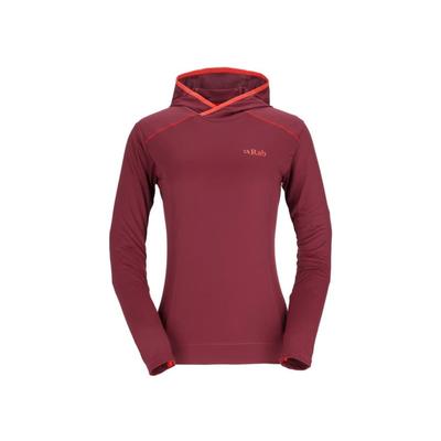 Rab Force Hoody - Women's Deep Heather 10 QBL-10-D...