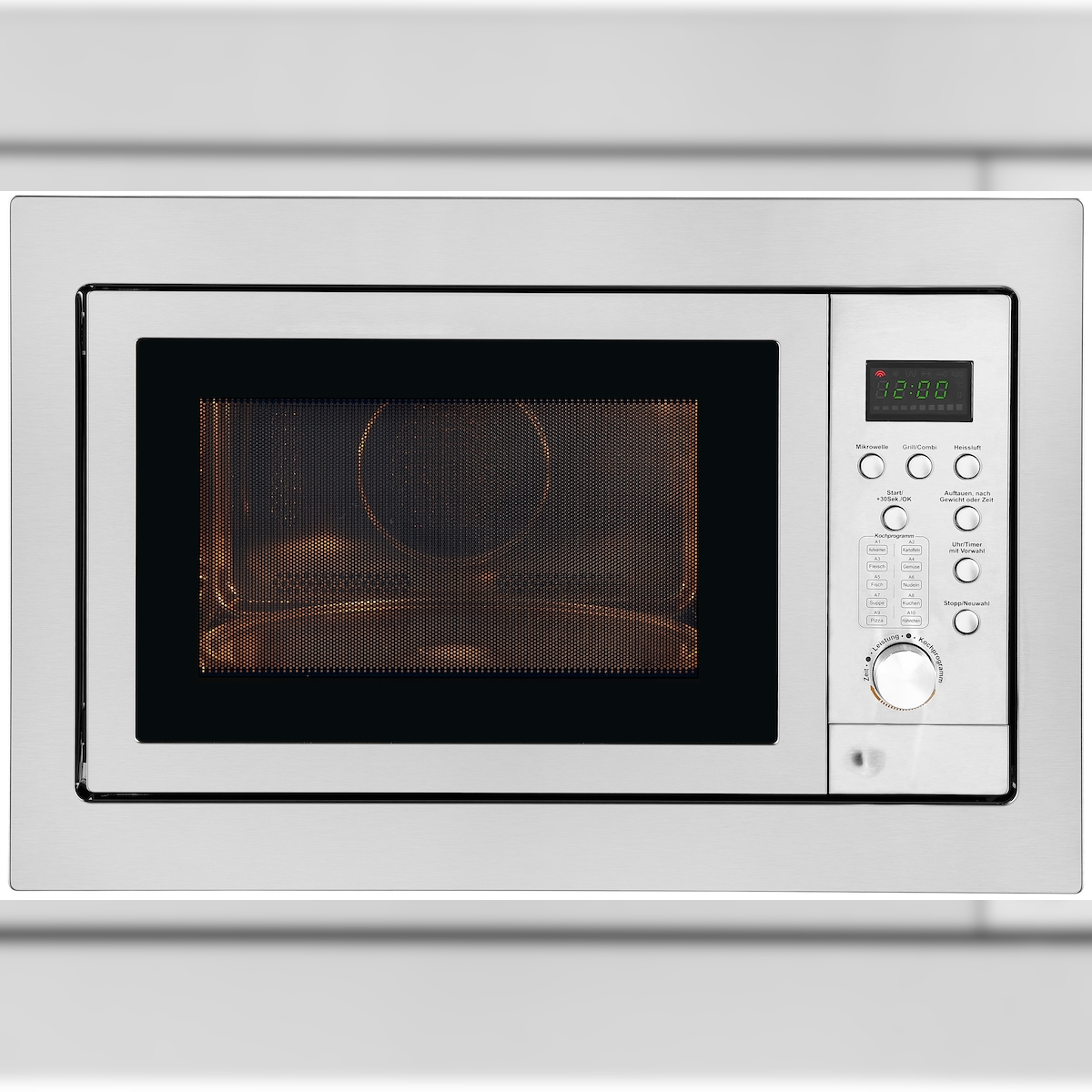 Exquisit Einbaumikrowelle EMW 2546.1 HI | 900 Watt | Grill | Edelstahl Image