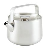 KitchenAid® KitchenAid Whistling Induction Teakettle, 1.9 Quart, Brushed in Gray | 7.68 H x 6.82 W x 4.64 D in | Wayfair 48562