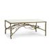 Maitland-Smith Twig Abstract Coffee Table Metal in Yellow | 19 H x 48 W x 30 D in | Wayfair 8302-33