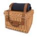 Picnic Time Canterbury Picnic Basket, Leather in Brown | 16 H x 16 W x 12 D in | Wayfair 212-86