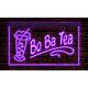 110084 OPEN Bo Ba Tea Bubble Pearls Drink Shop Cafe Decor Display LED Light Neon Sign