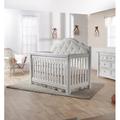 Greyleigh™ Baby & Kids Avah 5-in-1 Convertible Upholstered Crib Wood in Brown | 50 H x 31.5 W in | Wayfair C97A2D0BA70148A497C8DBAB0556F7CD