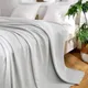 Couverture d'été rafraîchissante en fibre de bambou couverture fine et respirante pour lit canapé