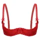 Soutien-gorge en dentelle à armatures push-up pour femmes lingerie bonnet à poitrine ouverte