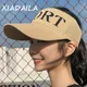 Casquette de sport réglable imprimée pour femme chapeau de soleil en maille respirante visières de