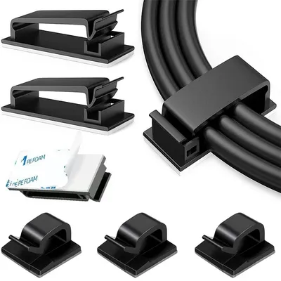 Support de fil adhésif pour la gestion des câbles USB pince SFP pour la maison le PC