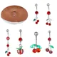 Anneaux de nombril fruits piercing au nombril aucun pendentif pendentif goutte N64.