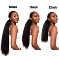 Afro Kinky Straight Ponytail réinitialisation In Extension 30 "Heat Degré Synthetic Proximity