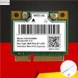 Carte Mini PCIE wi-fi 6E AX210HM...