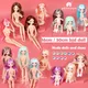 BJD Butter Make-up 3D Eyes Long Hair Body Beautiful Princess Baby Girl Butter 12 in DIY Toy for