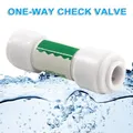 Valve de contrôle 1/4 système d'osmose inverse Push-In pas de retour d'eau marche arrière