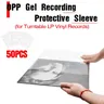 Juste de protection d'enregistrement en gel OPP sac d'enregistrement auto-adhésif lecteur vinyle