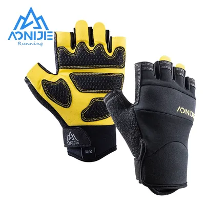 AONIJIE – gants de sport demi-doigt légers respirants pour la course à pied le Fitness le