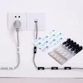 Clips de câble métallique auto-adhésif pince murale de table support d'évaluation bien rangé