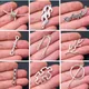 Connecteurs populaires en alliage plaqué argent bracelet rétro collier accessoires en métal