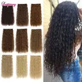 LOVEPANTY-Extensions de Cheveux Synthétiques Bouclés à réinitialisation 5 Clips sur Corn Wave