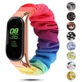 Bracelet en Nylon pour Xiaomi Mi Band 6 5 4 bracelet élastique confortable bracelet en tissu pour Mi