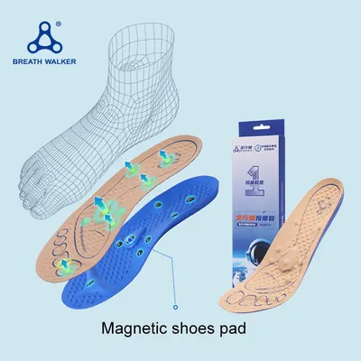 Semelles de thérapie magnétiques unisexes, nouveau Support acupression du pied pour coussin de