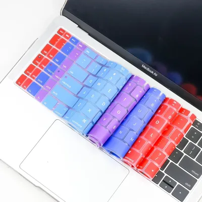 Coque de clavier en silicone pour MacPlePro 13 protecteur d'écran en TPU film autocollant 2021