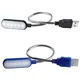 Mini lampe de table portable USB flexible lampes de lecture pour ordinateur portable banque
