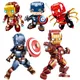 Blocs de construction de personnages de super-héros jeu d'assemblage amusant Spider-Man Iron Man