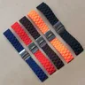 Bracelet de Montre en Caoutchouc de Silicone Étanche Disponible en 5 Couleurs Disponible en